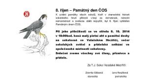Uctít památku všech sokolů